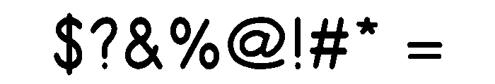 Golden Sugar Font OTHER CHARS