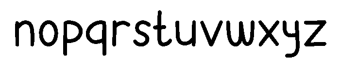 Golden Sugar Font LOWERCASE