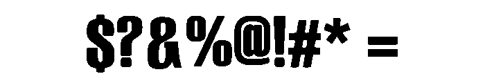 Golden Talon Font OTHER CHARS