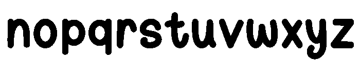 Golden Thread Font LOWERCASE
