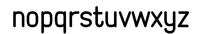 Golden Useful Font LOWERCASE