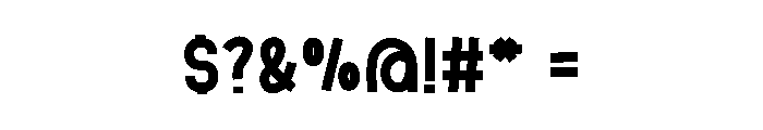 Golden Varsity Font OTHER CHARS