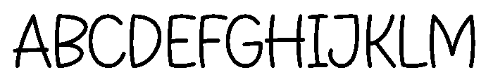 Golden Wonder Font UPPERCASE