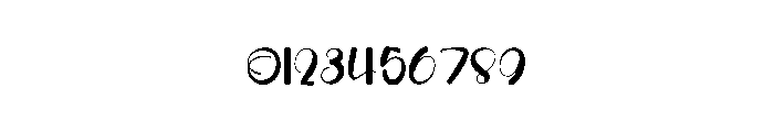 Golden Writing Font OTHER CHARS
