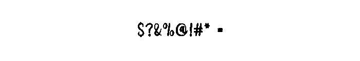 Golden Writing Font OTHER CHARS