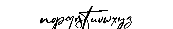 Goldenquill Bold Font LOWERCASE