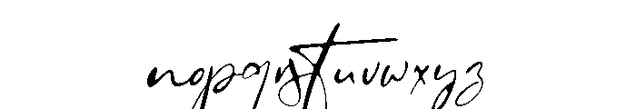 Goldenquill Rounded Font LOWERCASE