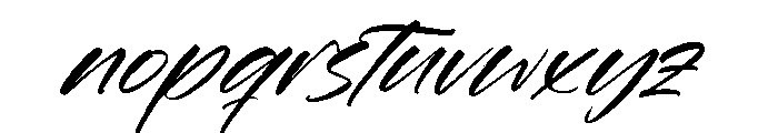 Goldeny Battiely Italic Font LOWERCASE