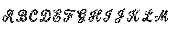 Goldfinch Regular Font UPPERCASE