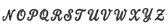 Goldfinch Regular Font UPPERCASE