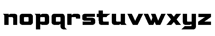 Goldrush Font LOWERCASE