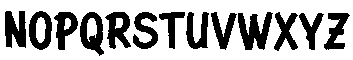 Golera Boldies Font UPPERCASE