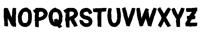 Golera Boldies Font LOWERCASE