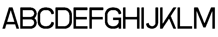 Golmert Font UPPERCASE