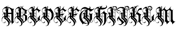 Golyath-Regular Font UPPERCASE