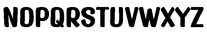 Gomade Font UPPERCASE