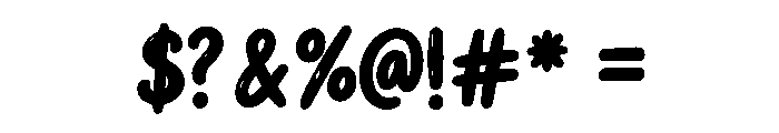 Gombello Font OTHER CHARS