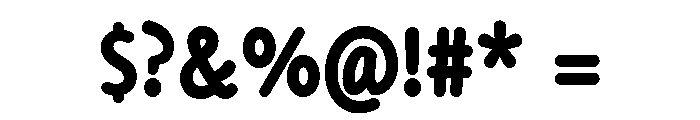 Gomevalen Font OTHER CHARS