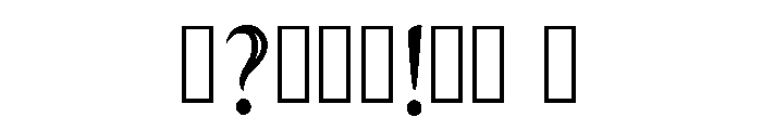 Gomez Regular Font OTHER CHARS