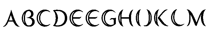 Gomez Regular Font UPPERCASE