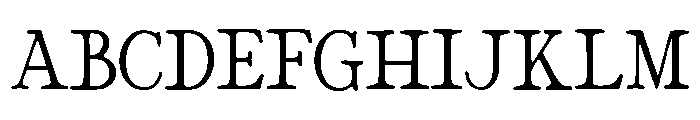 Gomez Font UPPERCASE