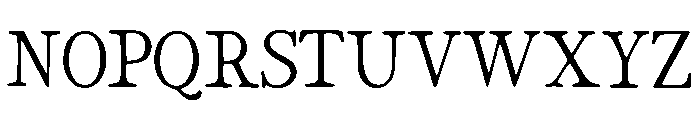 Gomez Font UPPERCASE