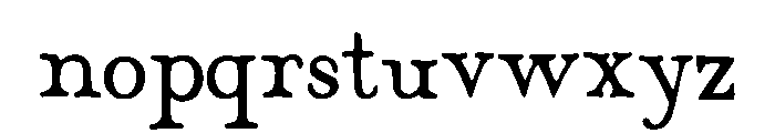 Gomez Font LOWERCASE