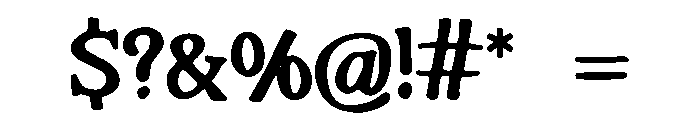 Gomphrena Font OTHER CHARS