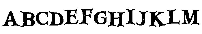 Gomphrena Font UPPERCASE