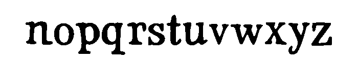 Gomphrena Font LOWERCASE