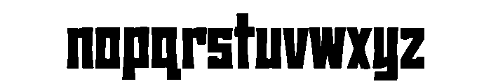 Gonaro Font LOWERCASE