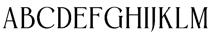 Gondhe Wide Font UPPERCASE