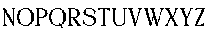 Gondhe Wide Font LOWERCASE