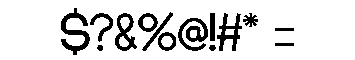 Gondola Font OTHER CHARS
