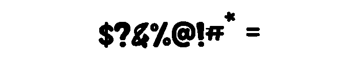 Gondrox Font OTHER CHARS