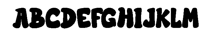 Gondrox Font UPPERCASE