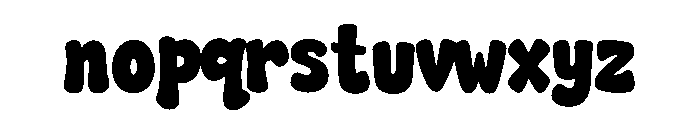 Gondrox Font LOWERCASE