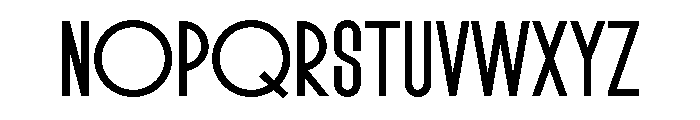 Gonela Bold Font LOWERCASE