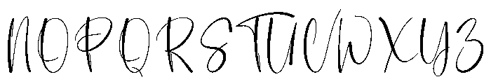 Gonestones Font UPPERCASE