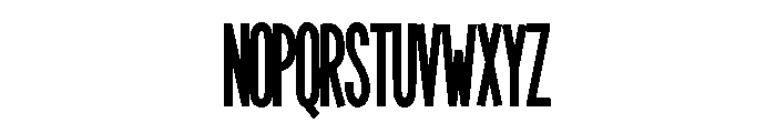 Gonetera Font LOWERCASE