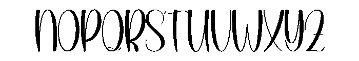 Good Alphabet Font UPPERCASE