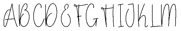 Good Amazing Font UPPERCASE