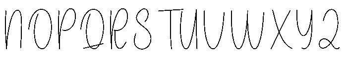 Good Amazing Font UPPERCASE