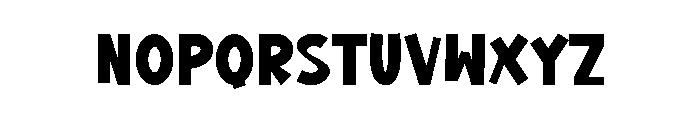 Good Bimble Font UPPERCASE