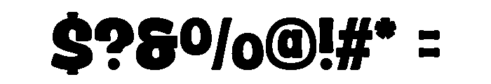 Good Cake Regular Font OTHER CHARS