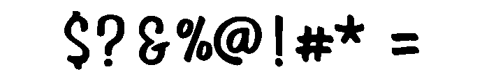 Good Children Regular Font OTHER CHARS