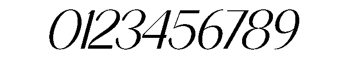 Good Flash Italic Font OTHER CHARS