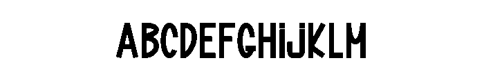 Good Food Font UPPERCASE