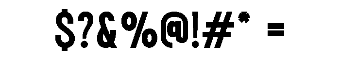 Good Function Regular Font OTHER CHARS