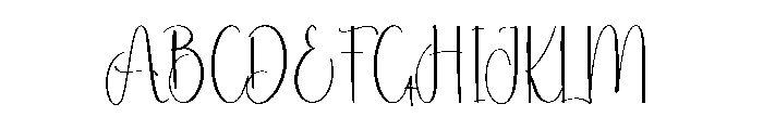 Good Handmade Font UPPERCASE